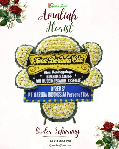 Papan Bunga Duka di Randusari